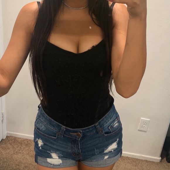 Black Corset Top - Picture 1 of 4